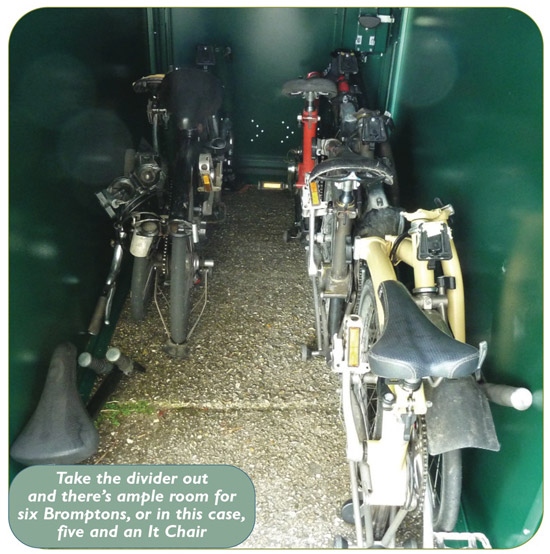 brompton cycle storage student bike storage from asgard