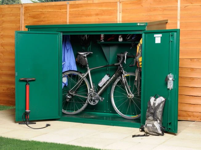 Metal Bike Shed for 3 bikes cycle sheds from Asgard