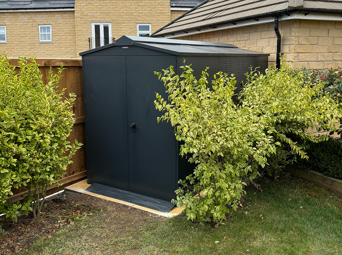 Asgard bike shed move